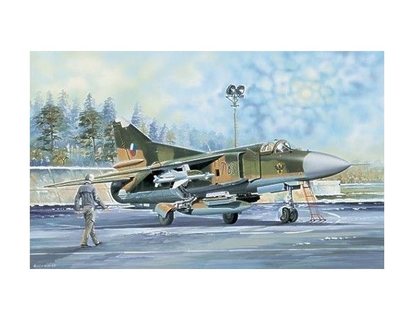 TRUMPETER 03209 MIG 23 MF FLOGGER B Modellino