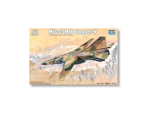 TRUMPETER 03211 MIG-23 MLD FLOGGER K Modellino