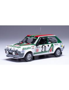IXO MODEL RAC445B FIAT RITMO 75 ABARTH N.20 RALLY MONTE...