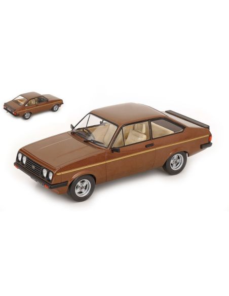 MODELCARGROUP MCG18530 FORD ESCORT MKII RS 2000 1977 BROWN 1:18 Modellino