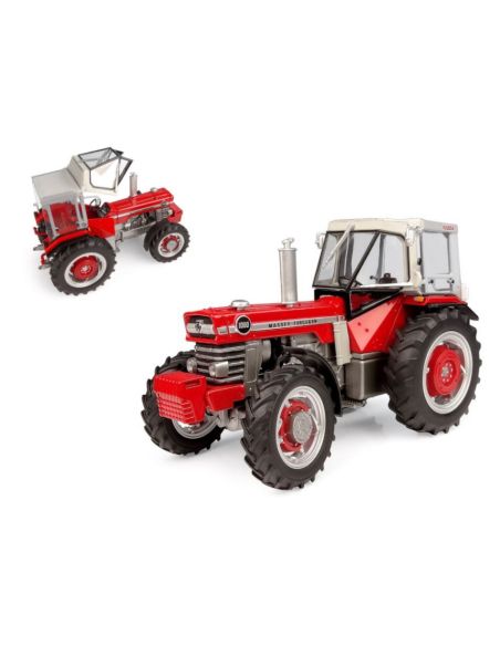 UNIVERSAL HOBBIES UH6481 MASSEY FERGUSON 1080 WITH PEKO CABIN 4WD 1:32 Modellino