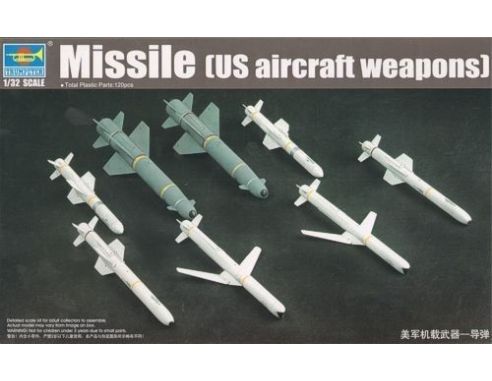TRUMPETER 03306 U.S. AIRCRAFT WEAPONS MISSILES Modellino