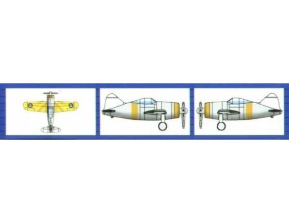 TRUMPETER 03440 F2A FIGHTER Modellino