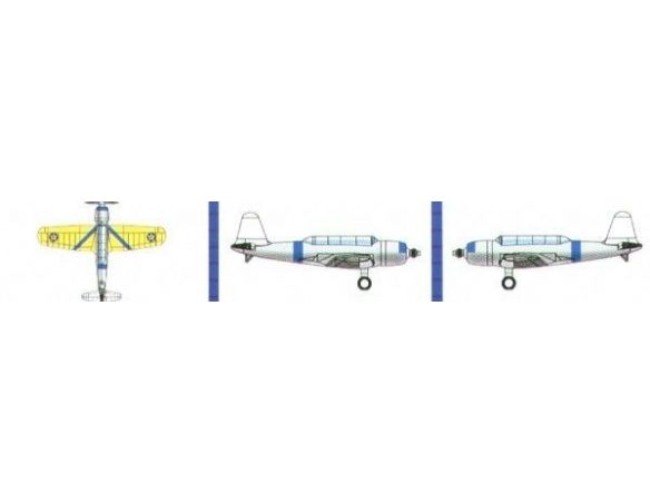 TRUMPETER 03442 SB2U SCOUT BOMBER Modellino