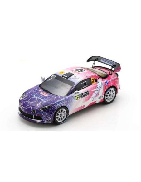 SPARK MODEL S6860 ALPINE A110 N.62 3rd RGT RALLY MONTE CARLO 2024 BERARD-BERNABO 1:43 Modellino