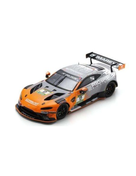 SPARK MODEL SG945 ASTON MARTIN VANTAGE GT3 N.17 24 H NURBURGRING BOCKMANN-BASTIAN-SASSE-GR Modellino
