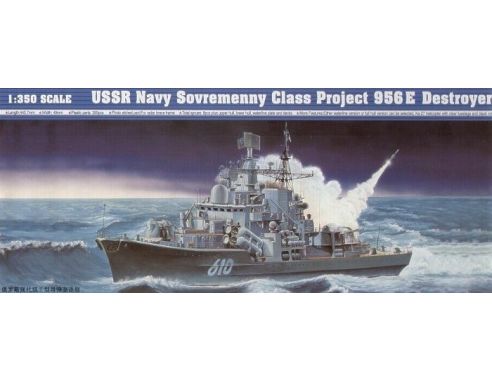 TRUMPETER 04515 USSR NAVY SOVREMENNY CLASS 956E Modellino