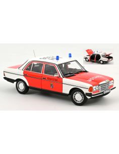 NOREV NV183834 MERCEDES 200 1984 EMERCENCY AMBULANCE 1:18...