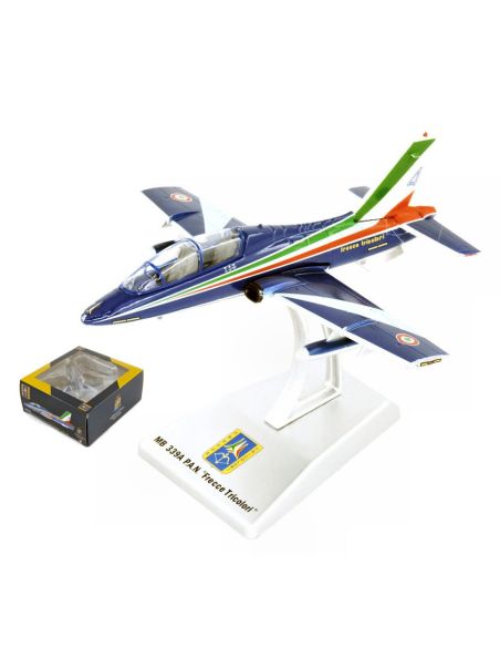 ITALERI IT48260 MB 339 PAN FRECCE TRICOLORI 2025 PONY 4 1:100 Modellino