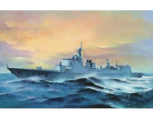 TRUMPETER 04530 PLA NAVY TYPE 052C DDG-170 LAN ZHOU Modellino