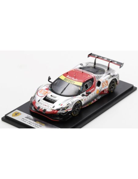 LOOKSMART LSLM185 FERRARI 296 GT3 N.55 LE MANS 2024 HERIAU-MANN-ROVERA 1:43 Modellino
