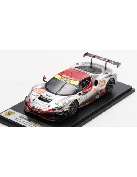 LOOKSMART LSLM189 FERRARI 296 GT3 N.54 LE MANS 2024 FLOHR-CASTELLACCI-RIGON 1:43 Modellino