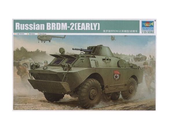 TRUMPETER 05511 RUSSIAN BRDM-2 EARLY Modellino