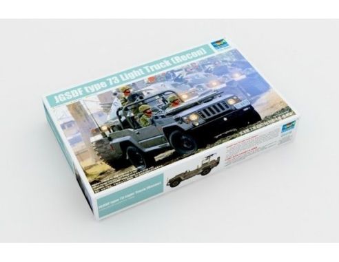 TRUMPETER 05519 JGSDF TYPE 73 LIGHT TRUCK RECON Modellino