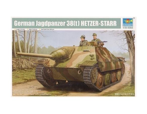 Trumpeter TP5524 CARRO JAGDPANZER 38t KIT 1:35 Modellino