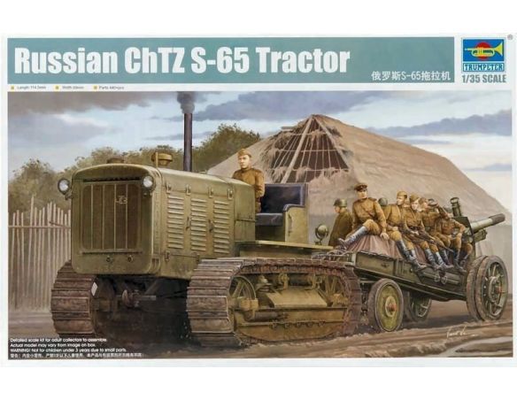 Trumpeter TP5538 CARRO RUSSIAN CHTZ KIT 1:35 Modellino