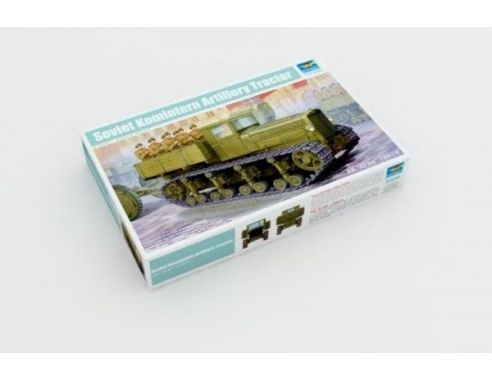 TRUMPETER 05540 SOVIET KOMINTERN ARTILLERY TRACTOR Modellino