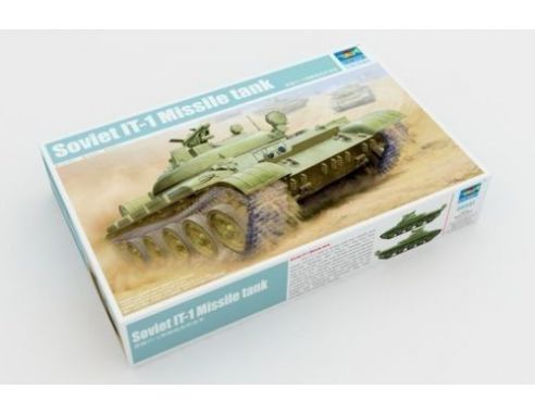 TRUMPETER 05541 SOVIET IT-1 MISSILE TANK Modellino