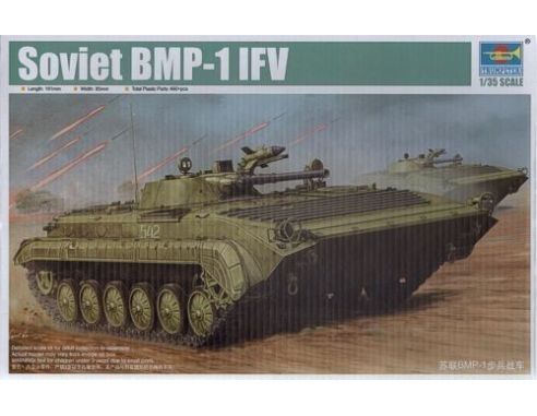 TRUMPETER 05555 SOVIET BMP-1 IFV Modellino
