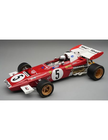 TECNOMODEL TMD18315A FERRARI 312 B2 N.5 GERMAN GP 1971 M.ANDRETTI C/VETRINA 1:18 Modellino