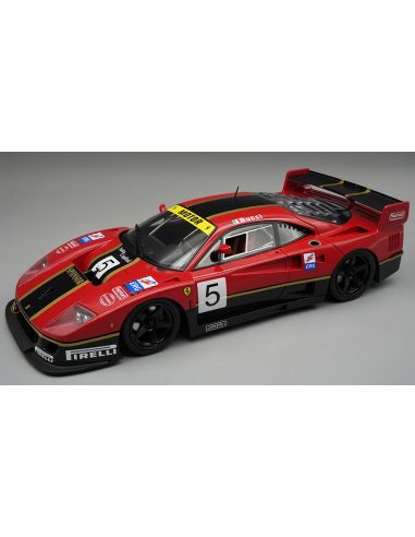 TECNOMODEL TMD18410H FERRARI F40 LM 1996 N.5 S.BUCCI C/VETRINA Modellino