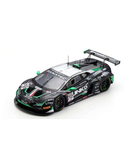 SPARK MODEL SB790 LAMBORGHINI HURACAN GT3 N.72 3rd BRONZE CLASS 24 H SPA 2024 MICHELOTTO-R Modellino