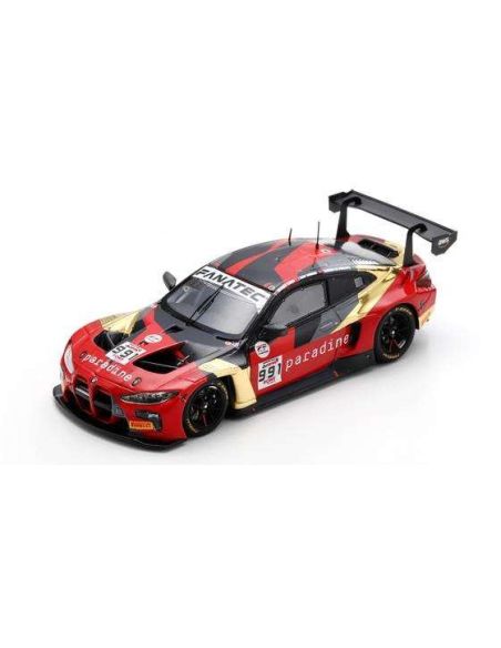 SPARK MODEL SB808 BMW M4 GT3 24 H SPA 2024 LEUNG-CARVALHO-SOWERY-DE PHILLIPPI 1:43 Modellino