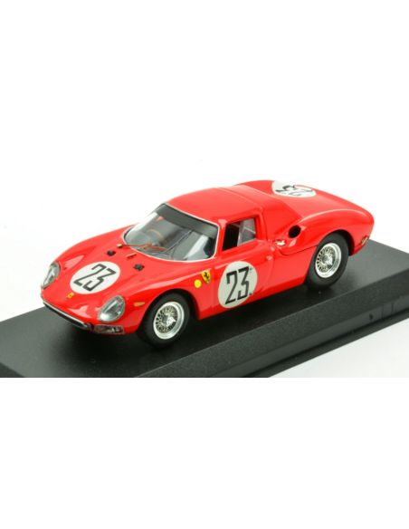 BEST MODEL BT9499-2 FERRARI 250 LM N.23 24 H LE MANS 1964 DUMAY-LANGLOIS VAN OPHEM 1:43 Modellino