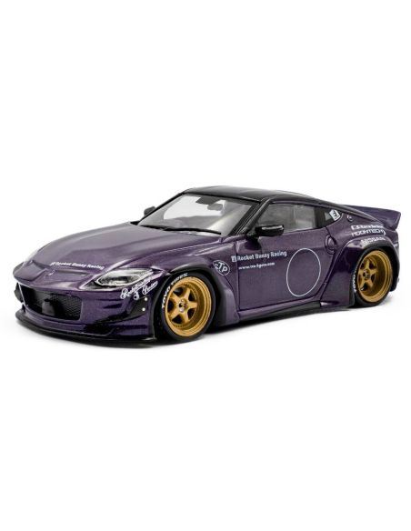 SOLIDO SL4315502 NISSAN 400Z COUPE ROCKET BUNNY 2022 PURPLE 1:43 Modellino