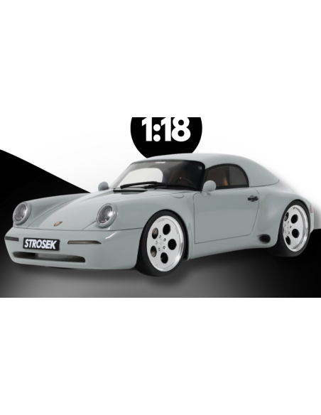 GT SPIRIT GT924 STROSEK MEGA 30 SPEEDSTER SPORT 2023 CLASSIC GREY 1:18 Modellino
