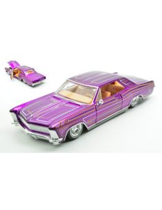 MAISTO MI32551 BUICK RIVIERA 1965 VIOLET 1:24 Modellino
