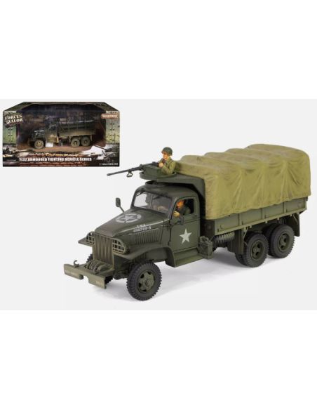FORCES OF VALOR FOR801201B GMC CCKW 353 1609 M37 US 1st. INFANTRY DIVISION 1:32 Modellino