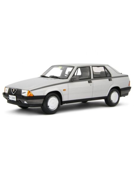 LAUDO RACING LM187D ALFA ROMEO 75 1.6-1.8 1985 SILVER 1:18 Modellino