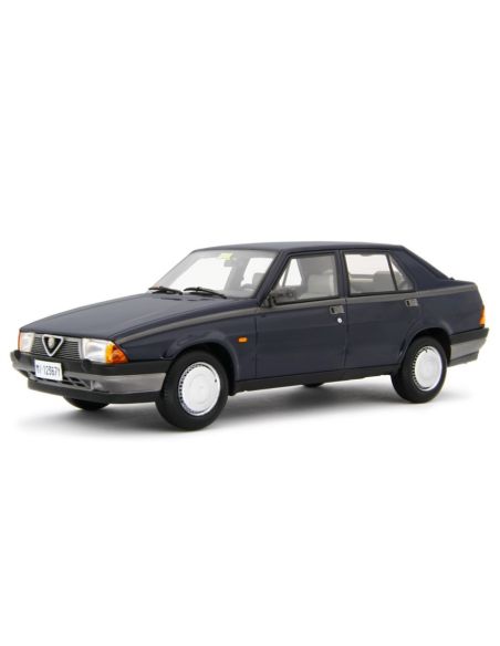 LAUDO RACING LM187F ALFA ROMEO 75 1.6-1.8 1985 DARK BLUE 1:18 Modellino