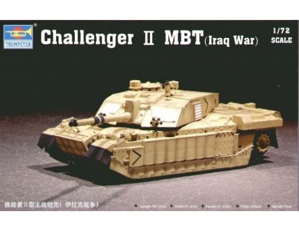 TRUMPETER 07215 CHALLENGER II MBT IRAQ WAR Modellino