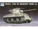 Trumpeter TP7222 CARRO M4A1 (76) W TANK KIT 1:72 Modellino