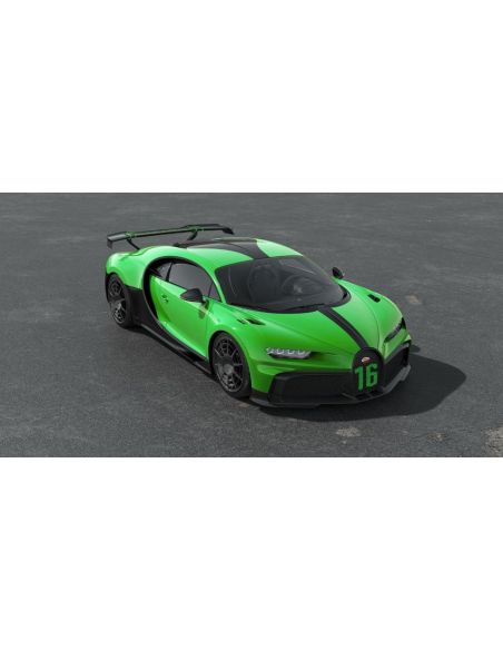 LOOKSMART LS520B BUGATTI CHIRON PUR SPORT VIPER GREEN 1:43 Modellino