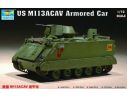 TRUMPETER 07237 U.S. M113 A CAV ARMORED CAR Modellino