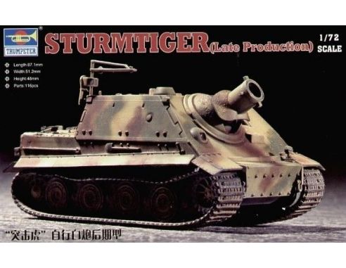 Trumpeter TP7247 CARRO STURMTIGER KIT 1:72 Modellino