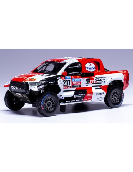 IXO MODEL RAM928B TOYOTA GR DKR HILUX T N.217 RALLY DAKAR 2022 DE LATEGAN-CUMMINGS 1:43 Modellino