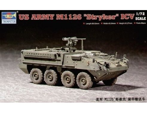 TRUMPETER 07255 STRYKER Modellino
