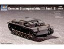 TRUMPETER 07258 GERMAN STURMGESCHUTZ III AUSF.E Modellino