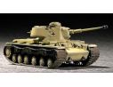TRUMPETER 07265 GERMAN PZ.KPFW KV-1 756(R) TANK Modellino
