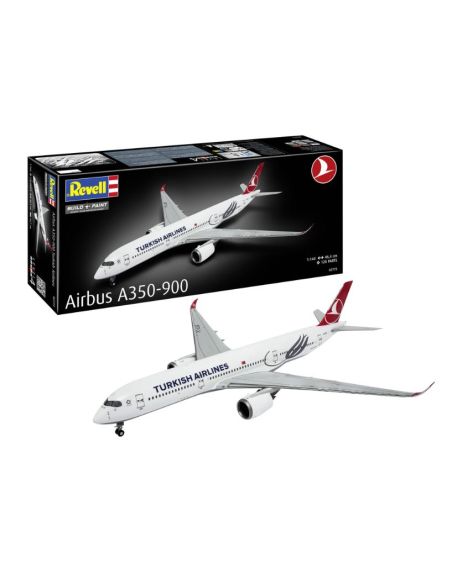 REVELL RV03773 AIRBUS A350-900 TURKISH AIRLINES KIT 1:144 Modellino