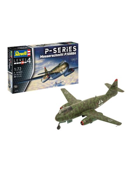 REVELL RV03774 MESSERSCHMITT P.1099A P-SERIES KIT 1:72 Modellino