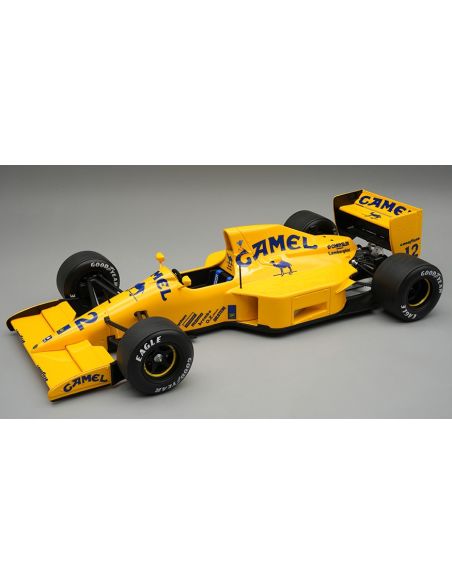 TECNOMODEL TMD18351C LOTUS 102 N.12 MONACO GP 1990 M.DONNELLY C/VETRINA 1:18 Modellino