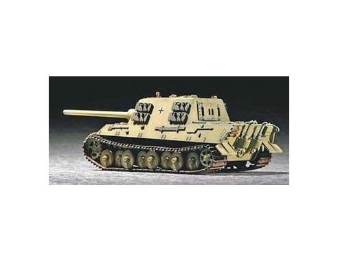 TRUMPETER 07273 GERMAN SD.KFZ.186 JAGDTIGER PORSCHE MODEL Modellino