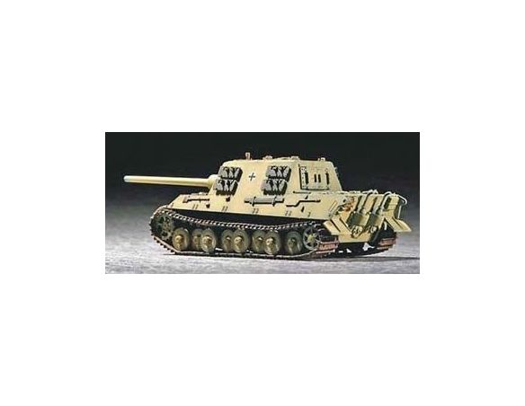 TRUMPETER 07273 GERMAN SD.KFZ.186 JAGDTIGER PORSCHE MODEL Modellino