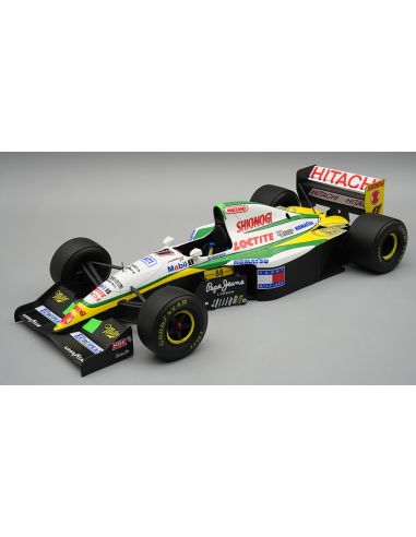 TECNOMODEL TMD18352C LOTUS 109 BELGIUM GP 1994 ADAMS C/VETRINA 1:18 Modellino