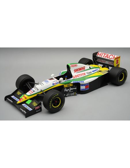 TECNOMODEL TMD18352C LOTUS 109 BELGIUM GP 1994 ADAMS C/VETRINA 1:18 Modellino